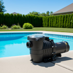 Bomba de Piscina de 1.5 HP de Velocidad Única, Probada, 110V 240V 3450 RPM, para Piscinas, Jacuzzis y Spas - Product Image 2