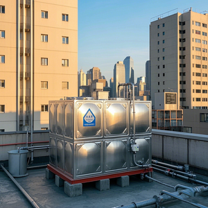 Tanque DE AGUA DE ACERO INOXIDABLE combinado modular grande personalizado de alta presión de 220V de alto voltaje para maquinaria de tratamiento de agua - Product Image 6