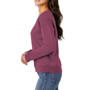 Sweat-shirt polaire à col en V pour femmes-Léger respirant avant Couleurs personnalisables Style décontracté décontracté - Product Image 4