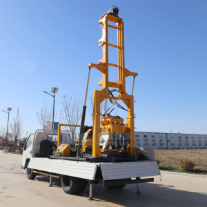 Plataforma de perforación de pozos de agua móvil diésel para uso rural y agrícola de roca Hrard, de uso en zonas rurales y agrícolas - Product Image 5