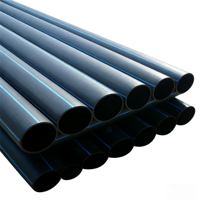 Tuyau en PEHD haute pression durable, 100 % matériaux vierges, résistant à la chaleur pour systèmes d'irrigation paysagère, flexible et anticorrosion