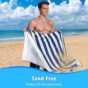 Nueva novedad personalizada verano arena playa gimnasio Hotel Resort toalla impresión Digital microfibra playa piscina natación toallas de secado rápido - Product Image 3