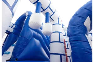 <span class=keywords><strong>Location</strong></span> de châteaux gonflables commerciaux pour fêtes, château gonflable <span class=keywords><strong>pas</strong></span> <span class=keywords><strong>cher</strong></span> et populaire avec souffleur d'air - Product Image 5