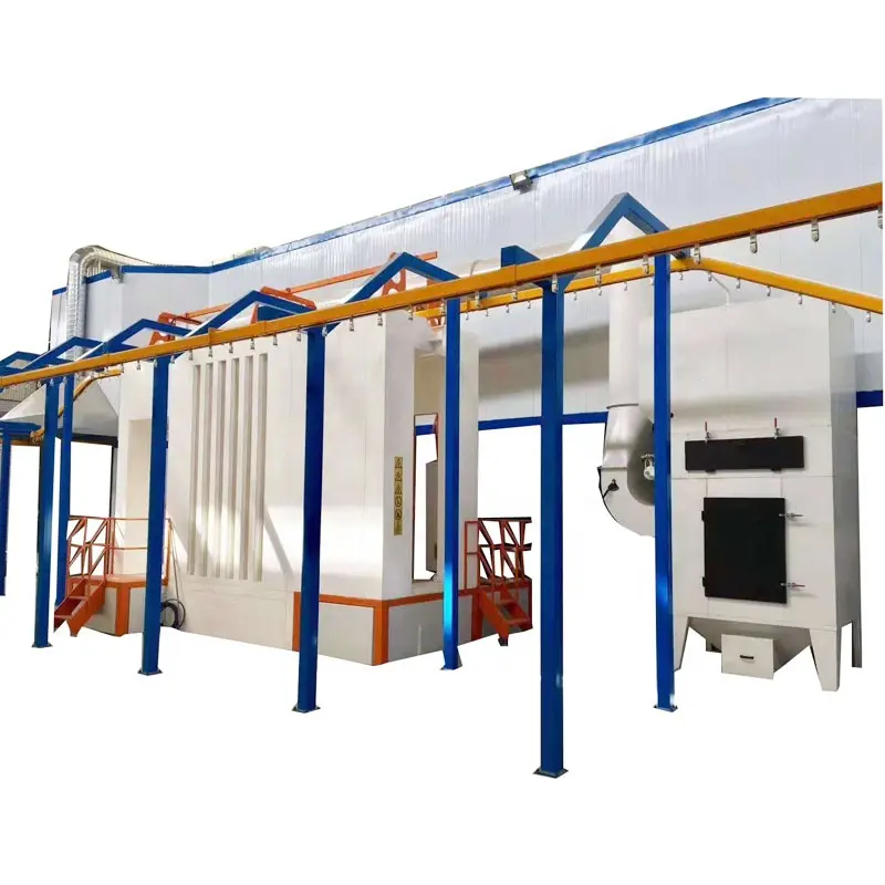 Automatic Powder Coating Line System for Car Vehicle Parts