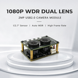 Módulo de cámara de doble lente RGB+blanco y negro con alta definición de 1080p y baja iluminación para reconocimiento facial y control de acceso - Product Image 1