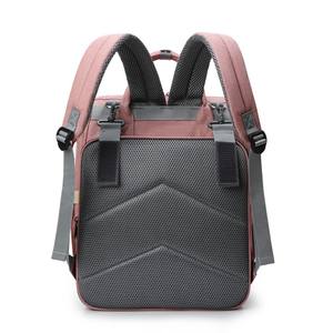 Sac à langer Lit bébé Sacs pour maman Nouveau sac à langer Sac à dos avec lit bébé pliable Station de change de couche <span class=keywords><strong>Port</strong></span> de charge USB - Product Image 5