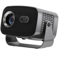Projecteur portable V100 transfrontalier - Projecteur intelligent Full HD pour la maison et le bureau, HIFI STEREO 3D, Android OS, pour usage professionnel et éducatif