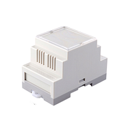 Boîte d'instruments de boîte de projet électrique en plastique compteur d'énergie électrique boîtier de Rail Din 72*87*60mm CIC123