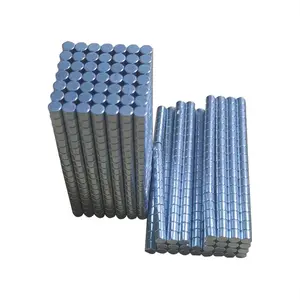 China Factory Rare Earth Permanent Magnet Neodymium Cylinder Magnet Magnetic Materials Manufacturer