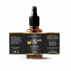 Op maat gemaakte waterdichte cosmetische logo stickers van vinyl met gouden folie, shampoo stickers op rol, productlabels voor flessen - Product Image 5