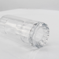 Bouteille en verre de 500 ml avec bouchon en liège, sérigraphiée pour le vin, le brandy, le gin, le whisky, la vodka, le rhum, la tequila