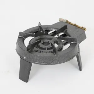 Classical Style Outdoor Camping Use Gas Stove Cast Cooking Iron Gas Burner Stove