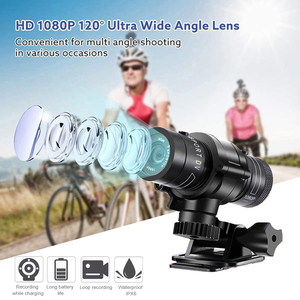 Hd 1080P 720P超広角レンズ内蔵リチウム電池オートバイ自転車ヘルメットアクションスポーツカメラ - Product Image 3