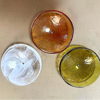 Lustre en verre de style Murano ambré, luminaire suspendu vintage moderne du milieu du siècle pour salle à manger, salon et hall d'entrée