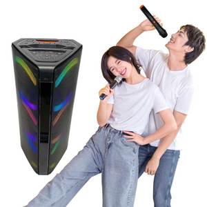 Loa kéo âm trầm mạnh mẽ, kiểu dáng đẹp, có đèn, mẫu mới độc quyền, hình tam giác, loa karaoke, micro không dây, loa tiệc tùng - Product Image 2