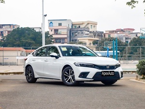 2023 una berlina ibrida Civi c auto usate cambio automatico da guida in pelle sedili posteriori R16 pneumatici carburante elettrico sinistra - Product Image 3