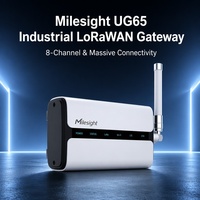 Passerelle LoRaWAN industrielle Milesight UG65 SX1302 – Solution de système IoT pour bâtiments intelligents, idéale pour projets scolaires et d'appartements
