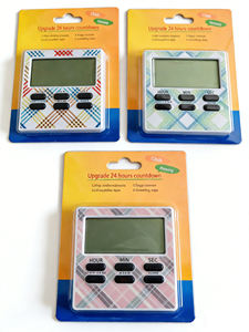 Nouvelle conception Minuteur de cuisine numérique magnétique à écran LCD, Réveil électronique, Rappel d'heure 24 heures, Chronomètre d'étude, OEM - Product Image 6