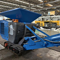 Usine de concassage mobile intelligente MONDE avec concasseur à mâchoires puissant pour les solutions de carrière