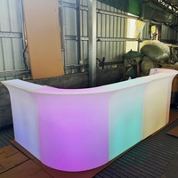Meubles pour événements, bar mobile, comptoir de bar portable, table de bar mobile, mobilier LED pour fêtes et événements