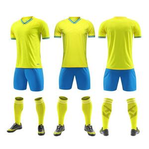 Ensemble de maillots de football d'hiver professionnels personnalisés, séchage rapide, respirant, 100% polyester, manches courtes, pour hommes adultes, fabricants - Product Image 4