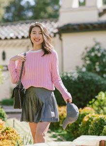 Suéter de Punto Trenzado de Alta Calidad con Cuello Redondo, Forro de Lana de Mohair, Manga Larga con Encaje, Bordado con el Logotipo de <span class=keywords><strong>RL</strong></span> para Caballos Pequeños, para Mujer, Otoño - Product Image 6