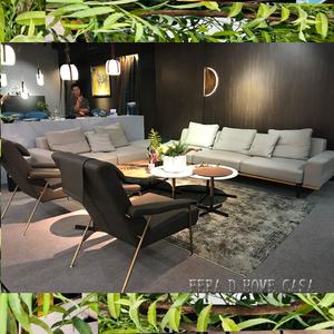 Sofá moderno de cuero de Dubái para Casa, mueble italiano para sala de estar - Product Image 5