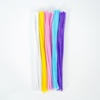Bâtonnets de nettoyage colorés non pelucheux, tiges artisanales DIY flexibles et sûres pour l'apprentissage précoce des enfants et les activités parent-enfant