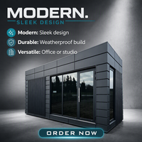 Maison conteneur mobile extensible, maison modulaire préfabriquée avec cuisine complète pour usage résidentiel et commercial