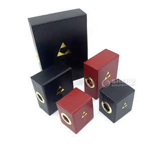 Cajas de Joyería de Piel Sintética de Alta Gama al por Mayor, Cajas de Embalaje de Joyería de Terciopelo para Collares Largos, Anillos y Colgantes - Product Image 4