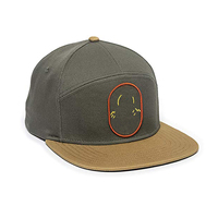 Personalizado de lujo de 7 paneles en 3D con logotipo bordado Hip Hop Snap Back de algodón/poliéster Snapback Cap Hat Sport Hat