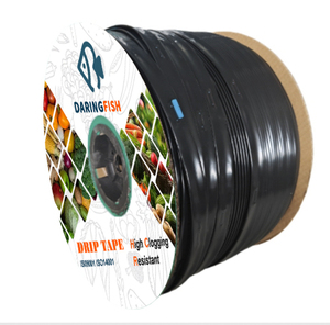 DaringFish Farm - Cinta de <span class=keywords><strong>Riego</strong></span> por <span class=keywords><strong>Goteo</strong></span> de 16 mm, Ahorradora de Agua, para Sistemas Agrícolas, Color Negro - Product Image 5