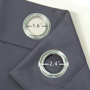 Super Promotion Rideaux de Fenêtre Modernes Luxe Salon Hôtel, Rideaux Occultants Bleu Foncé à Œillets <span class=keywords><strong>Tissu</strong></span> <span class=keywords><strong>Thermique</strong></span> - Product Image 4