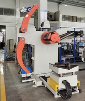 HZ FORCE Dérouleur, redresseur et alimentateur automatique 3-en-1 pour bobines NC, machine de redressement de métal pour lignes de production, 380V/220V 40Pic/M