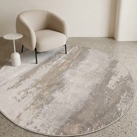 Tapis ronds en polyester Wilton tissés à la machine, sur mesure, couleur et taille personnalisées, ODM, pour salon et chambre à coucher, vente en gros