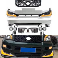 Accesorios para Automóviles YBJ, Kit de Carrocería Facelift para Prado FJ120 2003-2009 GRJ120, Faros Delanteros y Traseros LED LC120