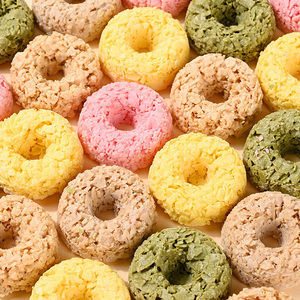 <span class=keywords><strong>Donuts</strong></span> de Avena Crujientes y Dulces con Chocolate, Sabor Original, Certificados Halal, Envasados Individualmente, Venta al Por Mayor - Product Image 4