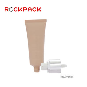 Tubo vacío de plástico para lavado de cara, crema, tubo de plástico, color rosa, 50ml - Product Image 4