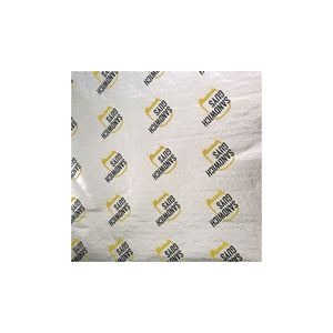 กระดาษห่ออาหารลายรังผึ้งคุณภาพสูงเคลือบฟอยล์สีเงิน พิมพ์ลายตามสั่ง สีทอง สำหรับแซนวิชและแฮมเบอร์เกอร์ ทำจากอลูมิเนียมฟอยล์ - Product Image 4