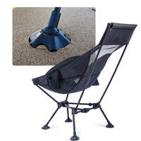 Personnalisation d'usine Heavy Duty Léger Camping Pliable Réglable Sunset Chaise Triangle Stable Support Camping Chaise