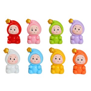 ตุ๊กตาเรซิ่นการ์ตูน Lanshuo ชุดนอนดาวน่ารัก ฟิกเกอร์ 3 มิติขนาดเล็ก ของเล่นเด็ก ตกแต่งบ้าน เหมาะสำหรับเด็กอายุ 8-13 ปี โมเดลพลาสติก ของประดับตกแต่ง - Product Image 5