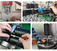 DC12V/24V/48V TG32-350X à benne basculante 350mm course camion tracteur chargeur 500KG puissant étanche électro hydraulique actionneur linéaire