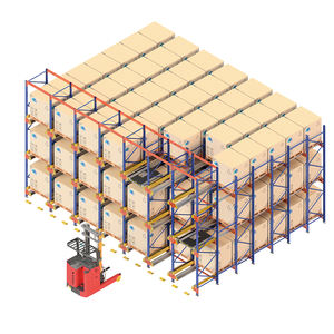 Système de rayonnage à palettes à haute densité Jracking pour entrepôt, rayonnage radio-navette en acier pour entrepôt industriel, OEM disponible - Product Image 3