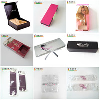 Emballage de perruque d'extension de cheveux en carton de luxe recyclables Faisceaux de couvercle magnétique Extensions Boîtes en papier avec logo personnalisé pour perruques