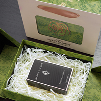 Boîte cadeau magnétique en papier recyclable, pliable, rigide, avec couvercle magnétique, pour parfum et cosmétiques