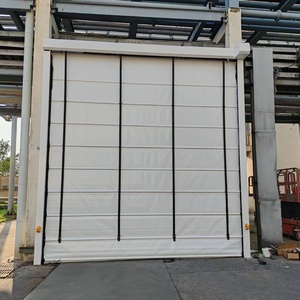 Porte roulante à empilage rapide en PVC moderne <span class=keywords><strong>RENPU</strong></span>, isolation thermique, utilisation commerciale, entrepôt, atelier, stockage frigorifique - Product Image 2