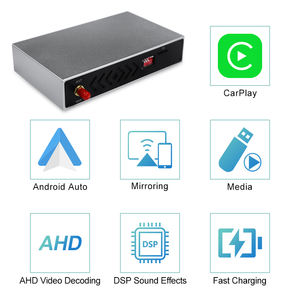 Boîtier de décodage audio de voiture sans fil STWEI CarPlay Android Auto, interface intelligente pour A3 A5 A6 A6L RMC MMI3G 2009-2016 - Product Image 4