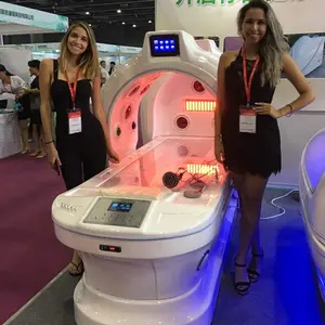 2023 big Professional infrared Slimming Spa Capsule Space Tunnel For Weight Loss infrared Heating Therapy With LED Magic Light