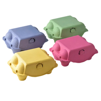 Barquettes à œufs rectangulaires biodégradables écologiques personnalisées en papier recyclé pour entreprises – Fabrication économique