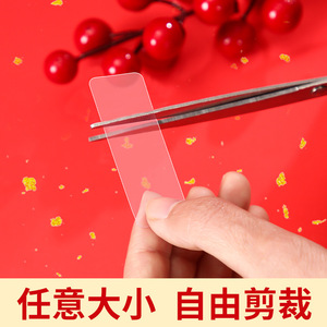 Transparent Double Sided Adhesive Tape 3.8x1.2cm PET Backing Residue Free For Home <b>Labeling</b> - Product Image 4